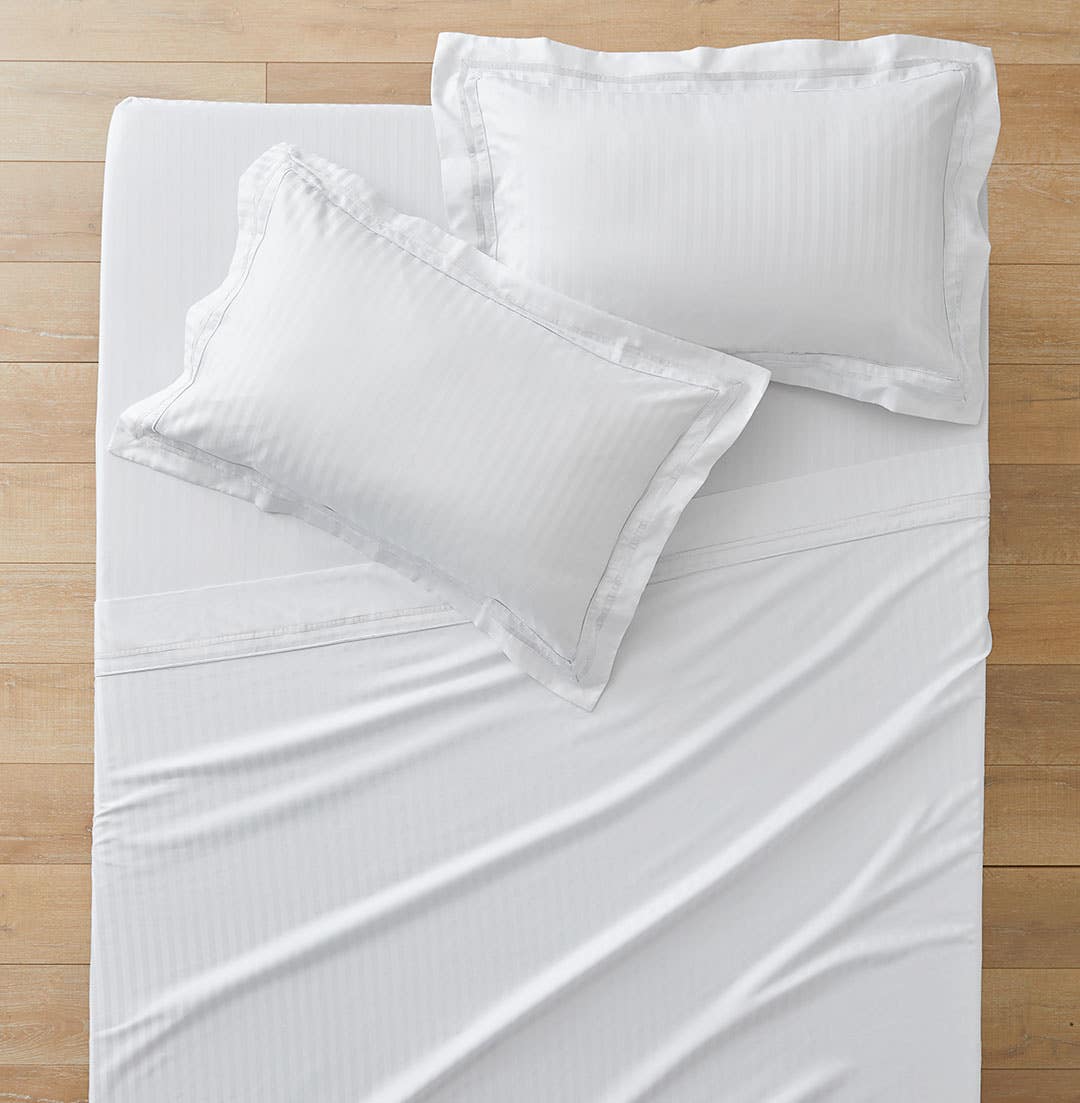 Cambridge 800 TC Egyptian Cotton Fitted Sheets - White