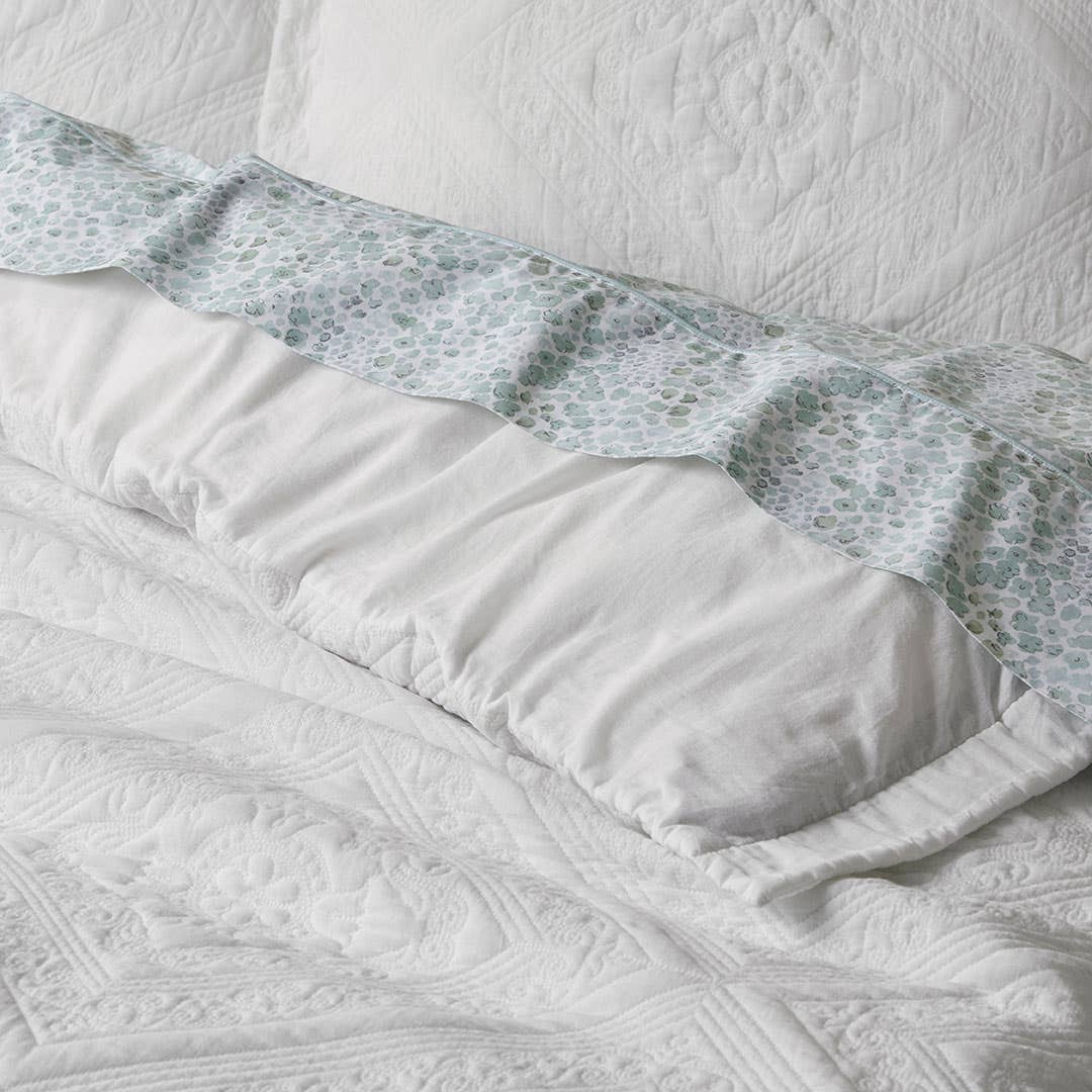 Bianca Quilt Cover - White