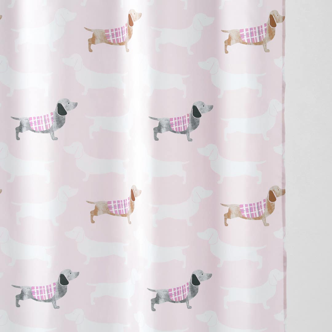 Dachsie Shower Curtain