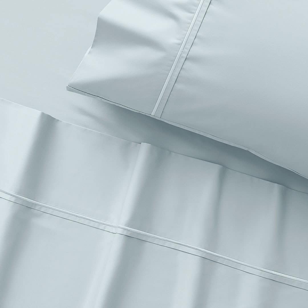 Carlson Royale 600 TC Egyptian Cotton Sheet Set - Pale Blue