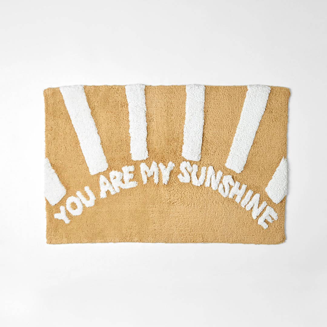 You Are My Sunshine Bath Mat