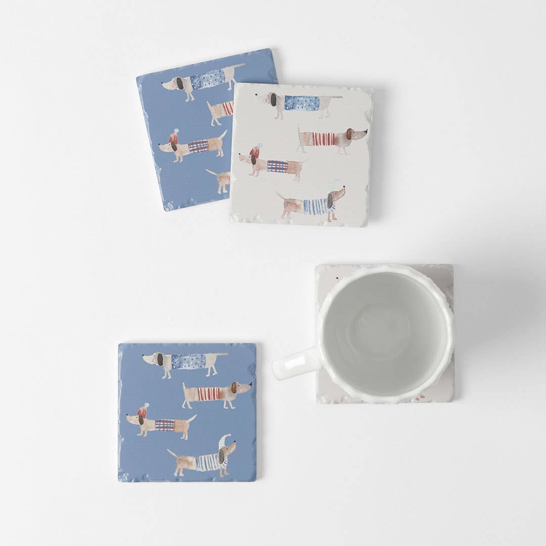 Dash Dog Coaster Set