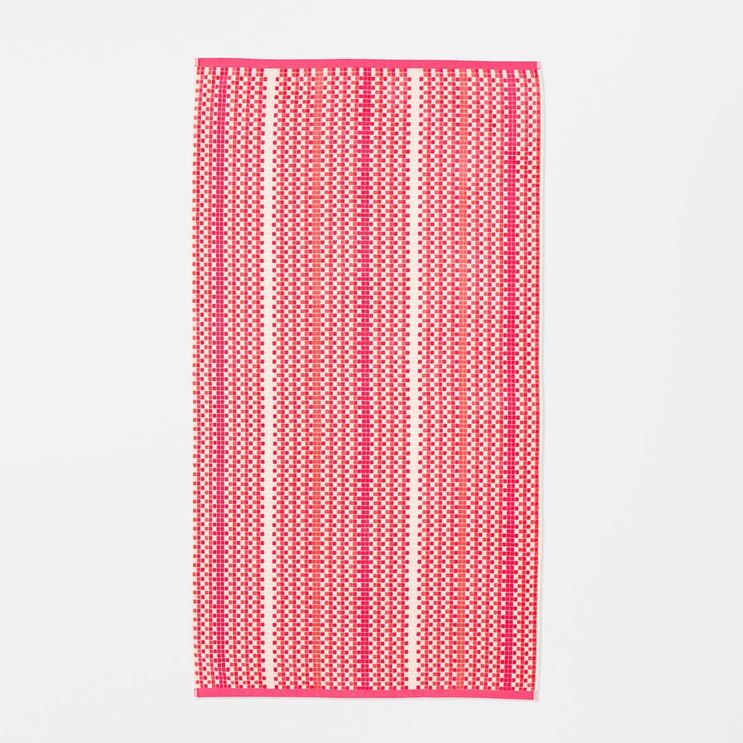 Tessarae Beach Towel - Pink Multi