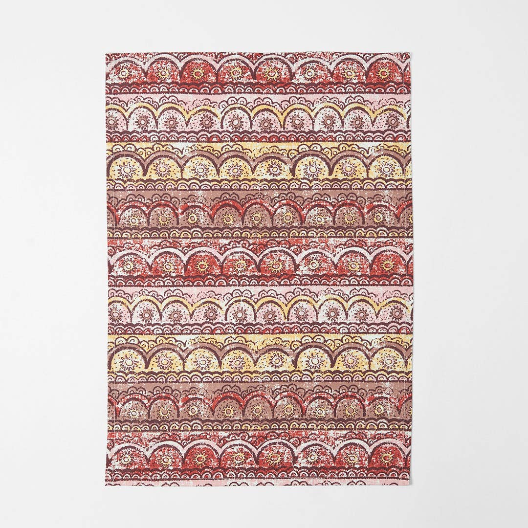 Bodhi Printed Tea Towel