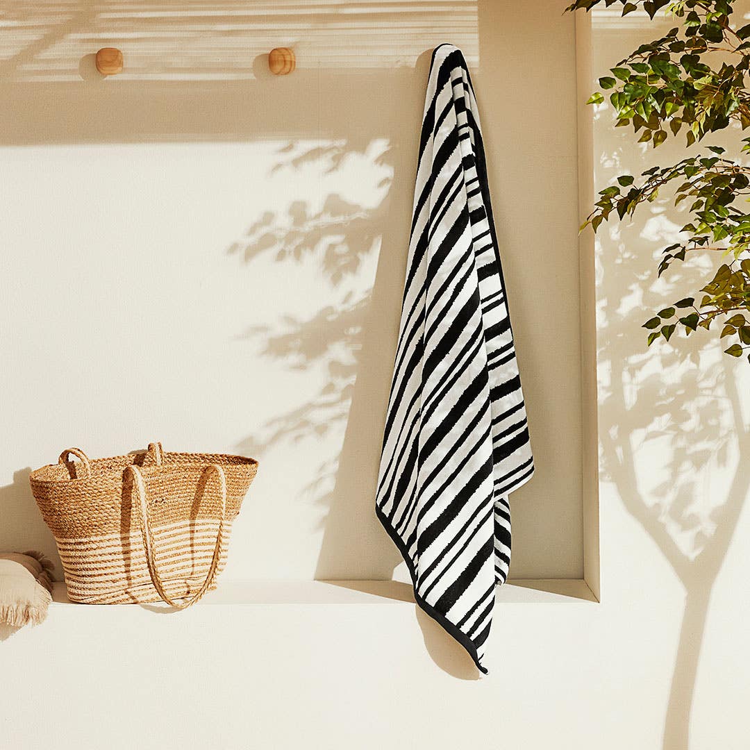 Siesta Stripe Beach Towel