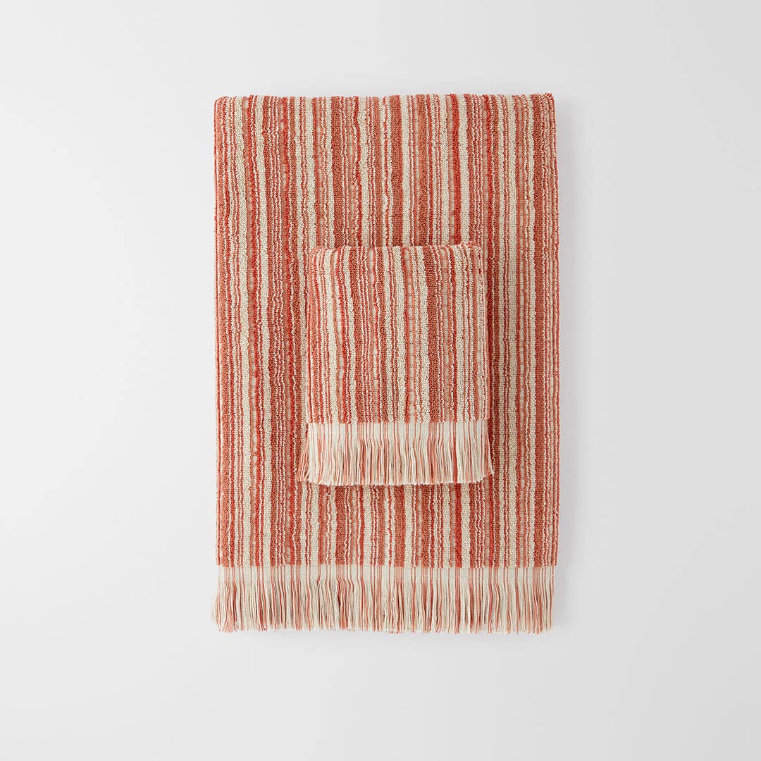 Eli Towel - Oat/Clay