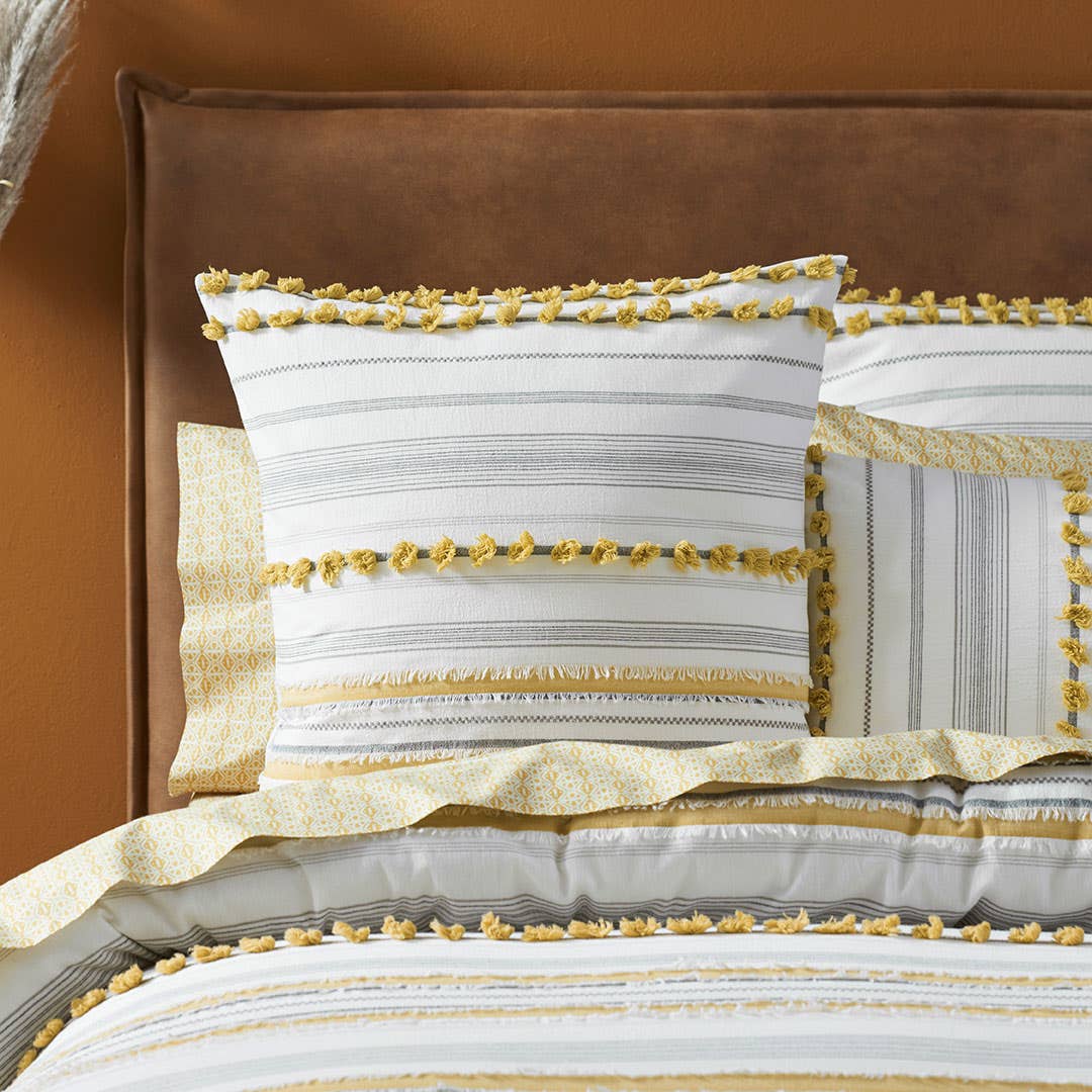 Chantico Quilt Cover - Mustard