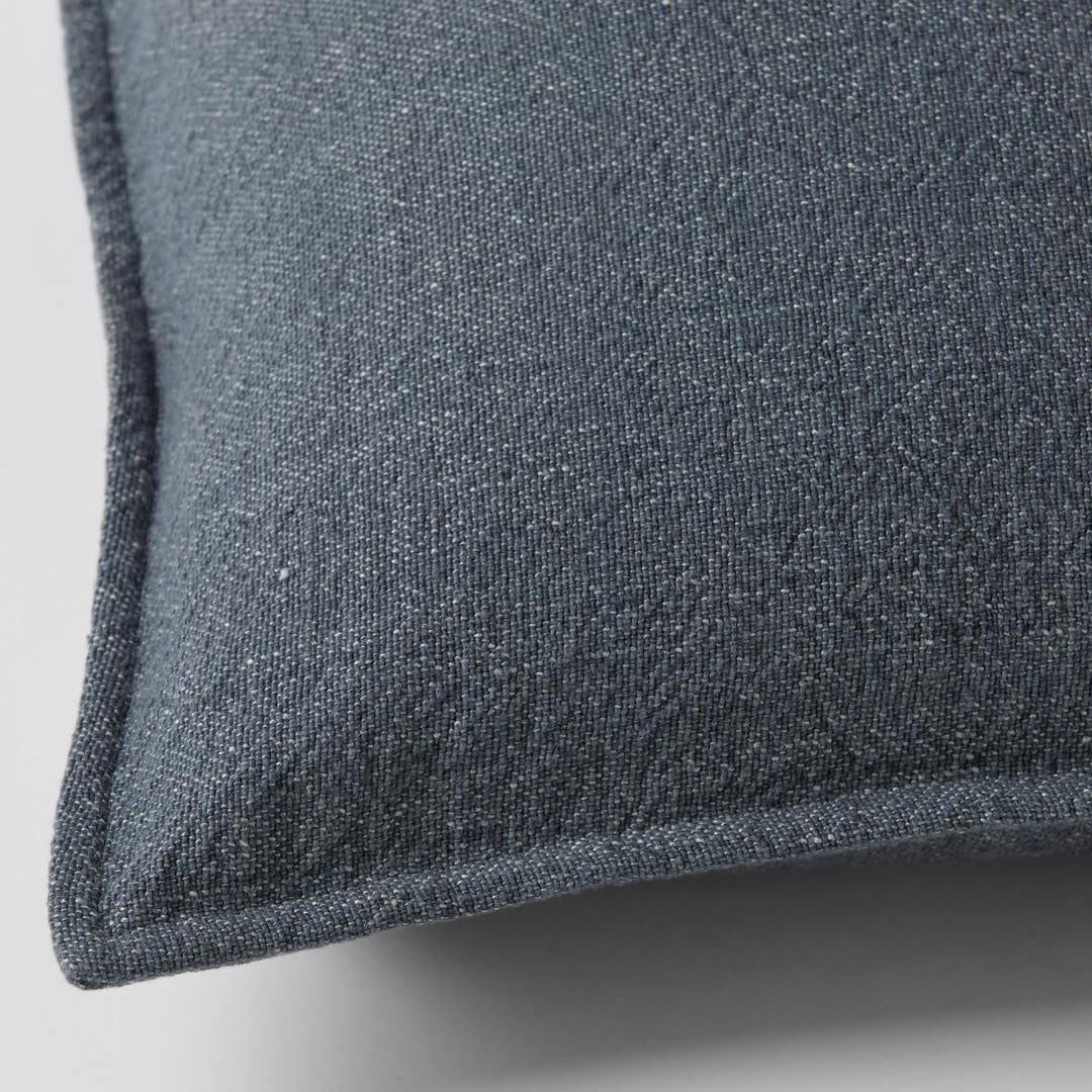 Sorano Linen Blend Cushion - Charcoal