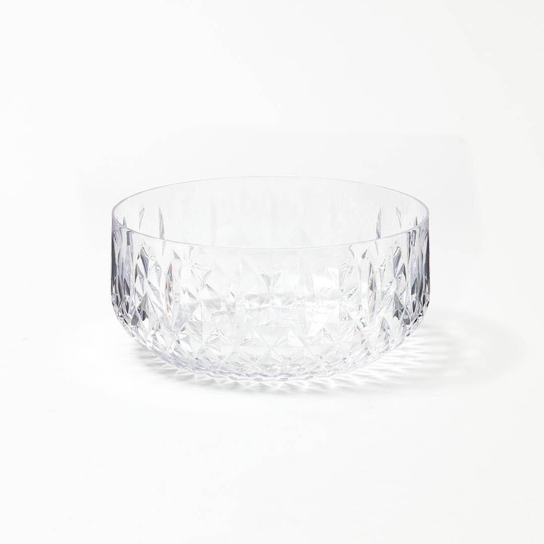 Crystal Look Salad Bowl