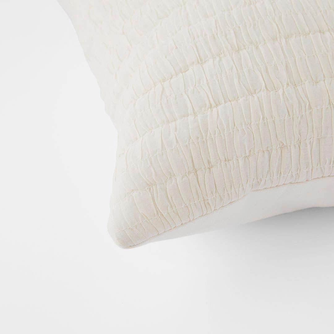 Isla Cushion - Ivory