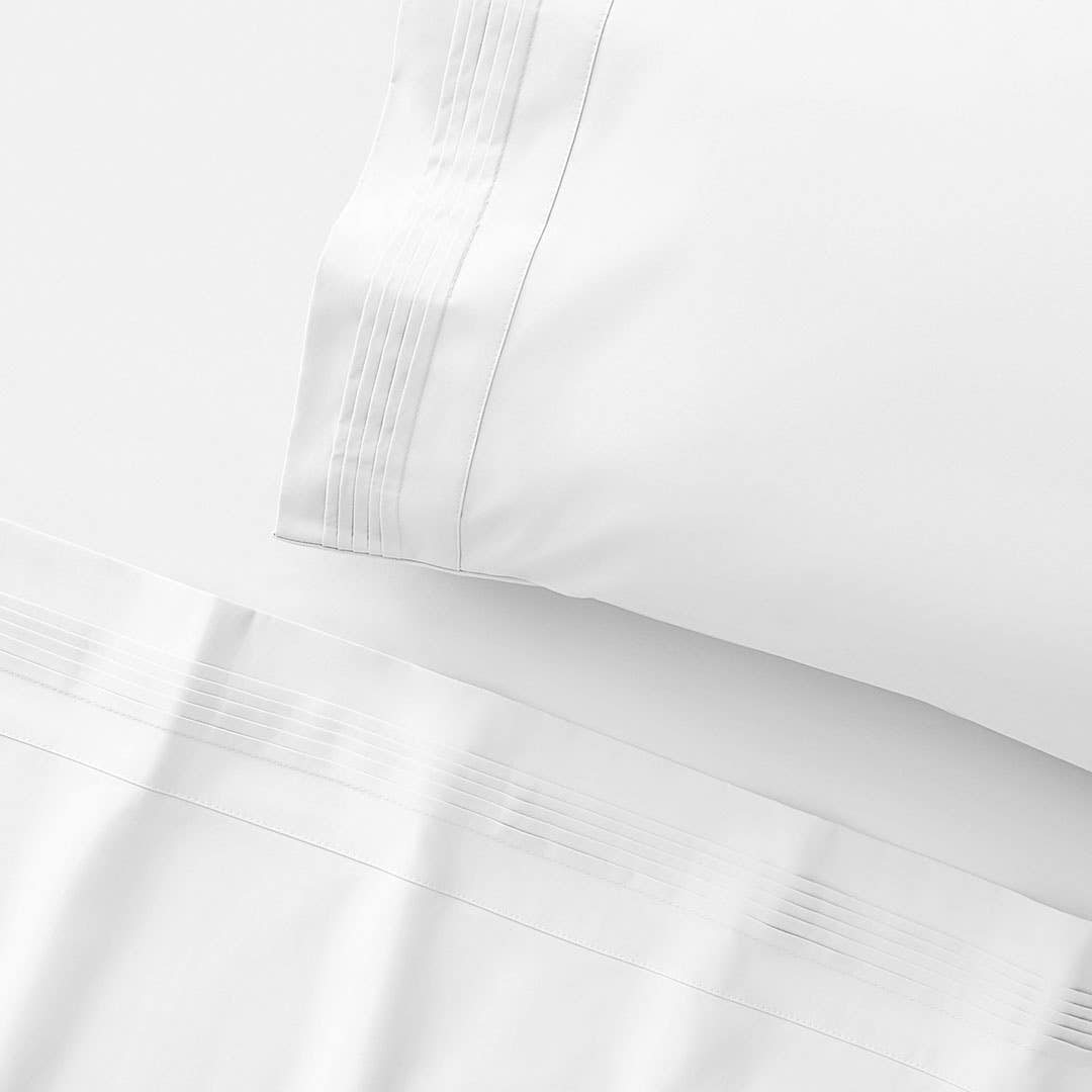 Luxe 1200 TC Egyptian Cotton Sheet Set - White