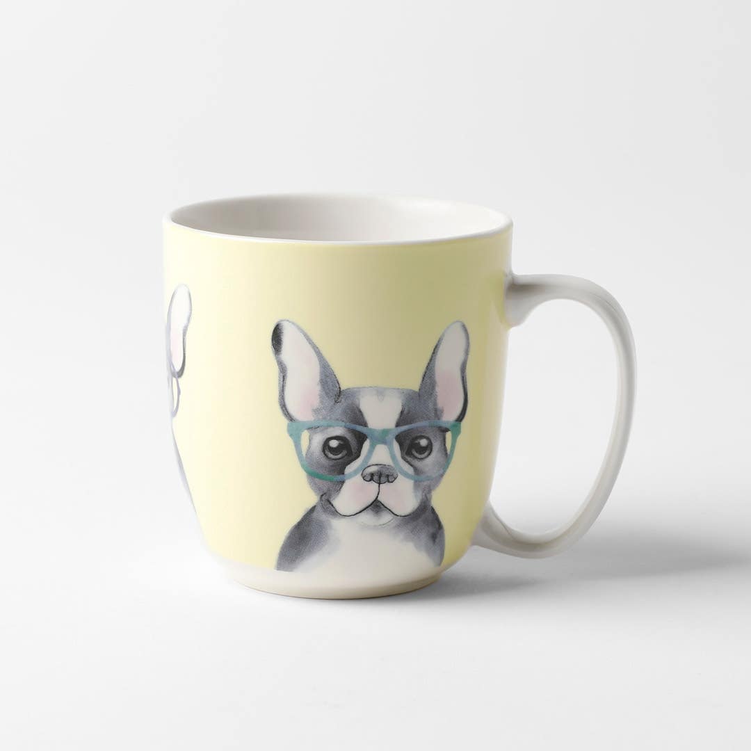 Frenchie Specs Barker Mug