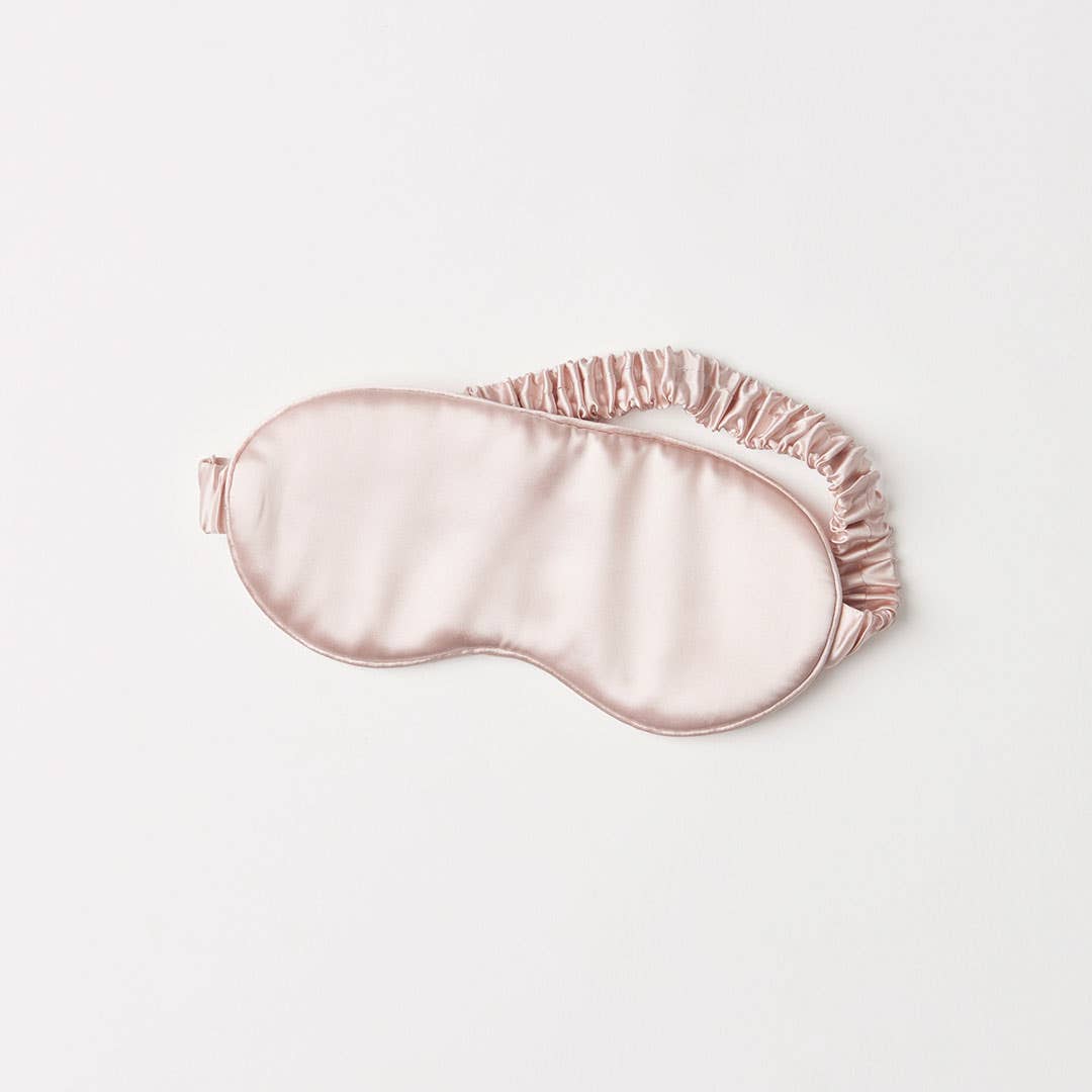 Silk Eye Mask - Blush