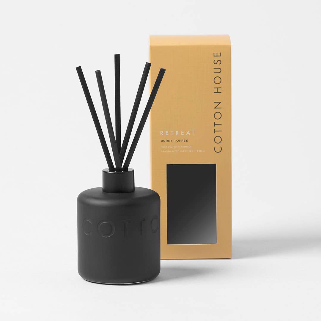 Retreat 250ml Diffuser - Burnt Toffee